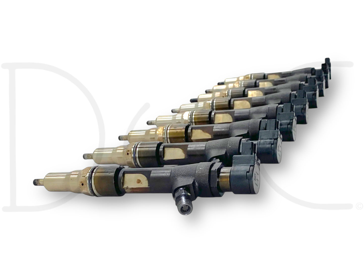 08-10 Ford F250 F350 6.4 6.4L Diesel Fuel Injector Set (8) Injectors *Untested*