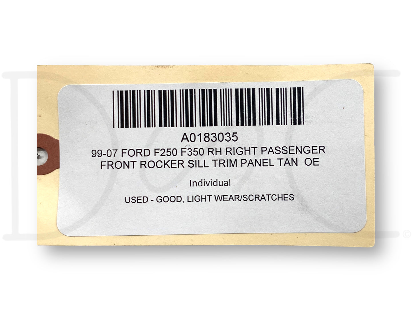 99-07 Ford F250 F350 RH Right Passenger Front Rocker Sill Trim Panel Tan OE