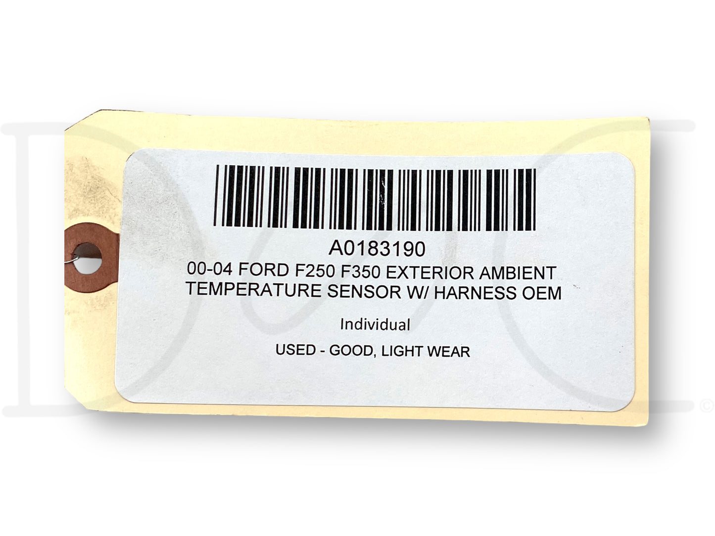 00-04 Ford F250 F350 Exterior Ambient Temperature Sensor W/ Harness OEM