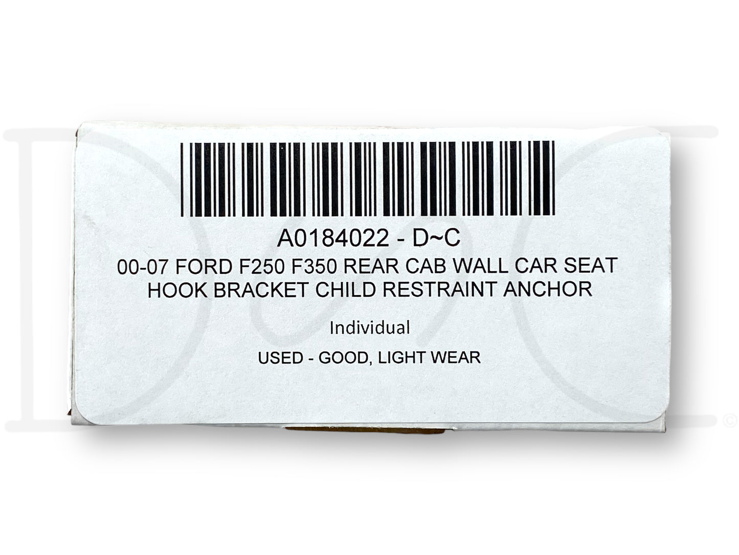 00-07 Ford F250 F350 Rear Cab Wall Car Seat Hook Bracket Child Restraint Anchor