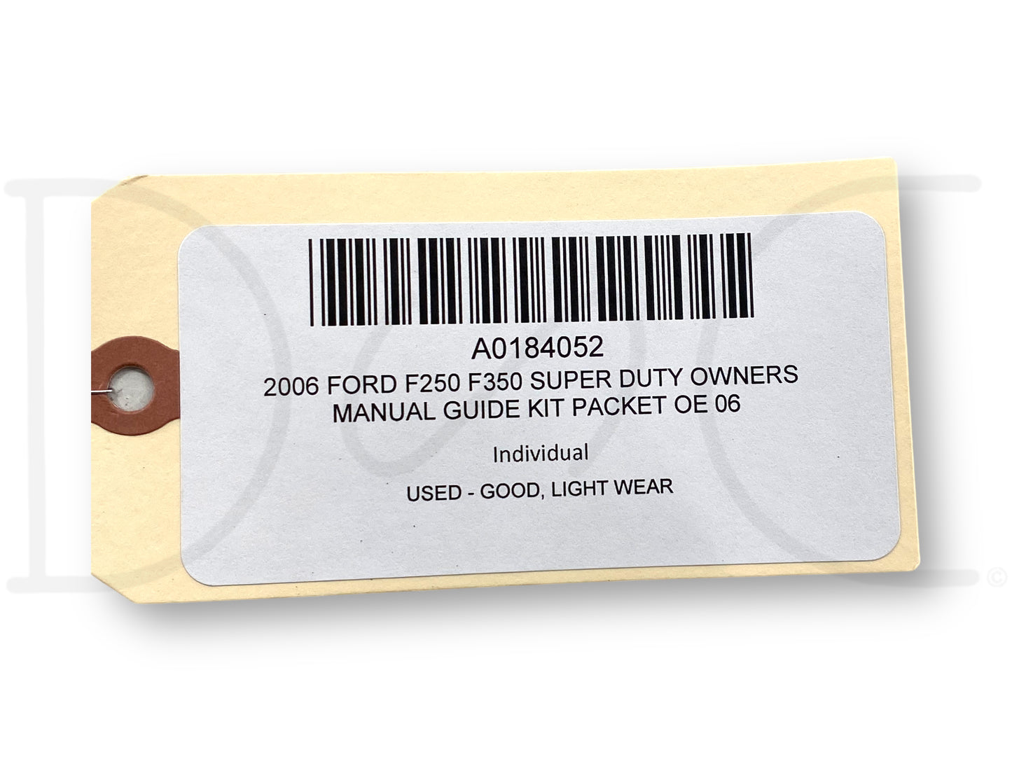 2006 Ford F250 F350 Super Duty Owners Manual Guide Kit Packet OE 06