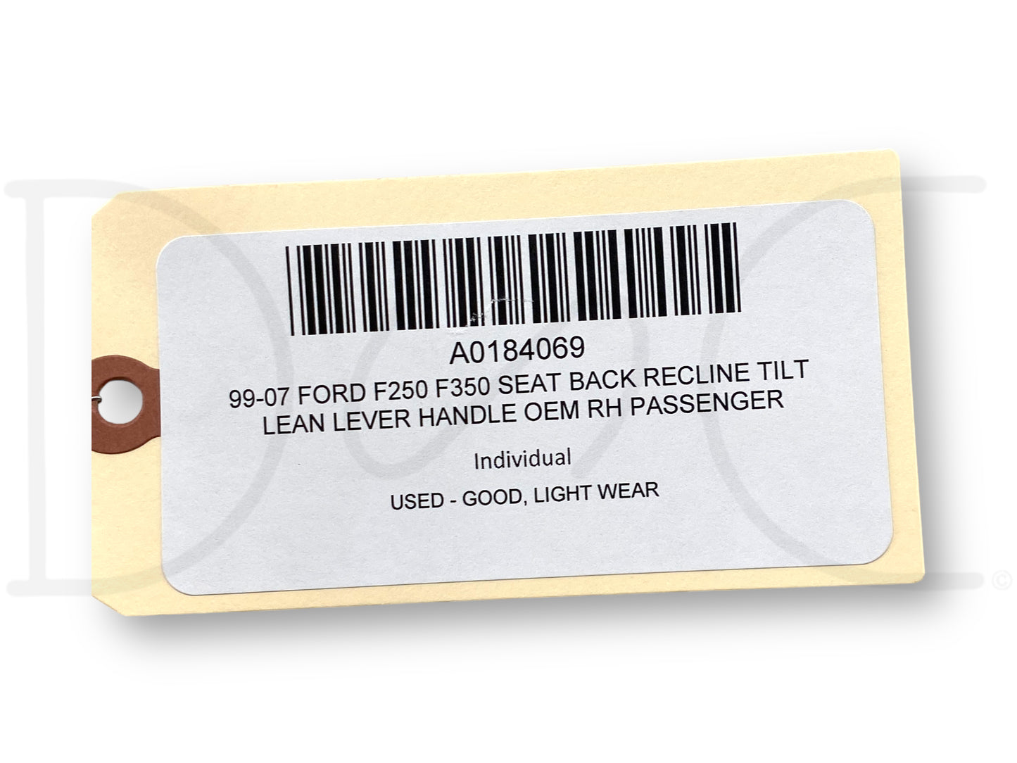 99-07 Ford F250 F350 Seat Back Recline Tilt Lean Lever Handle OEM RH Passenger