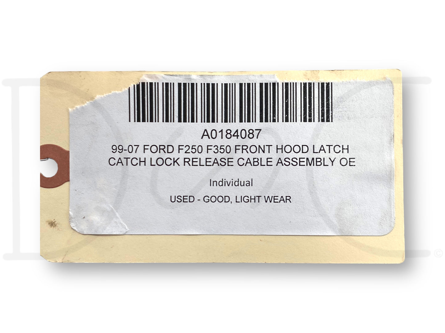 99-07 Ford F250 F350 Front Hood Latch Catch Lock Release Cable Assembly OE