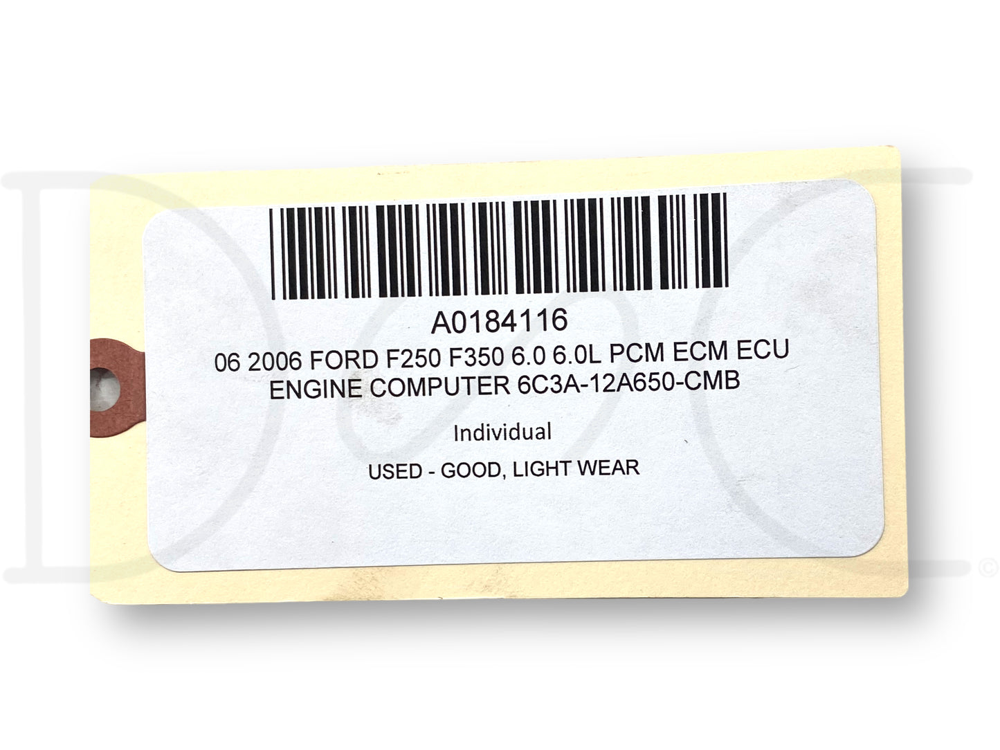 06 2006 Ford F250 F350 6.0 6.0L PCM ECM ECU Engine Computer 6C3A-12A650-Cmb