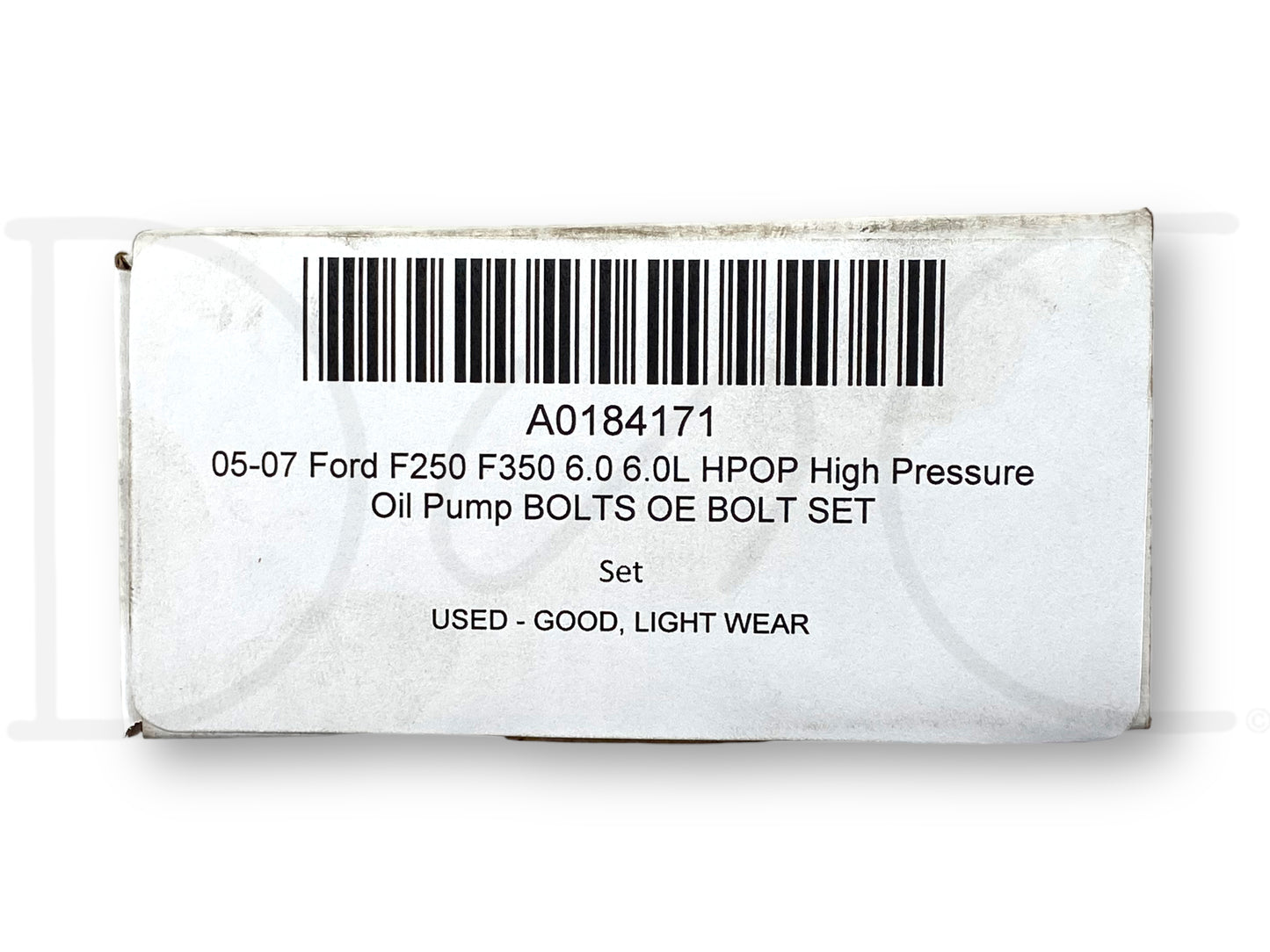 05-07 Ford F250 F350 6.0 6.0L HPOP High Pressure Oil Pump Bolts OE Bolt Set