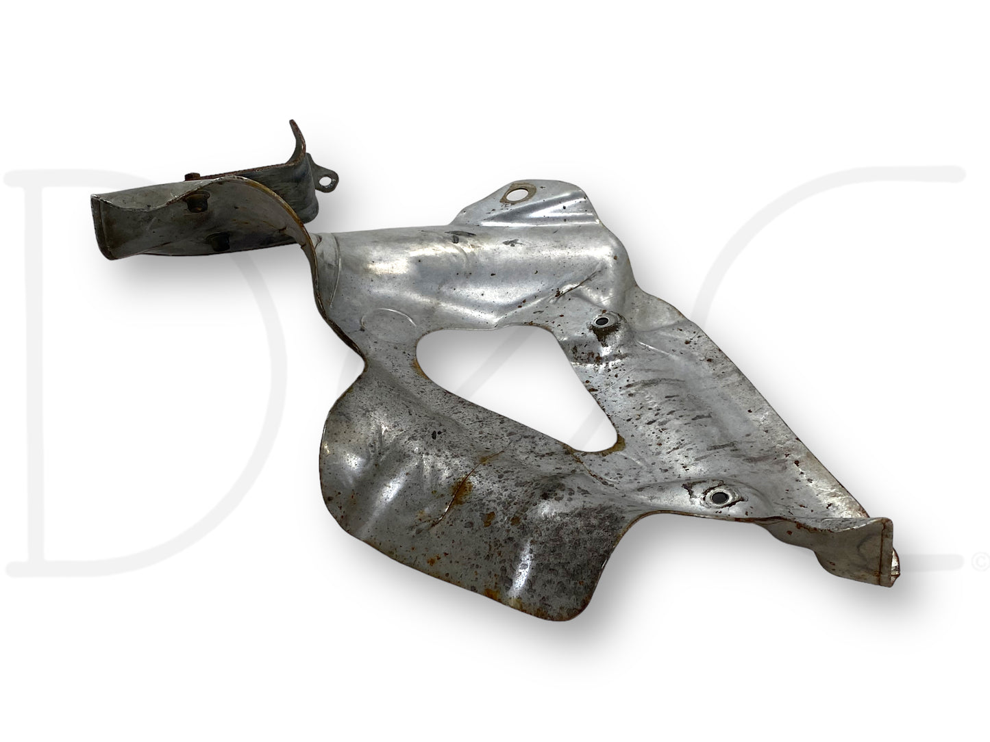 05-07 Ford F250 F350 6.0 6.0L Turbo Exhaust Y Up Pipe Heat Shield 1845556C93