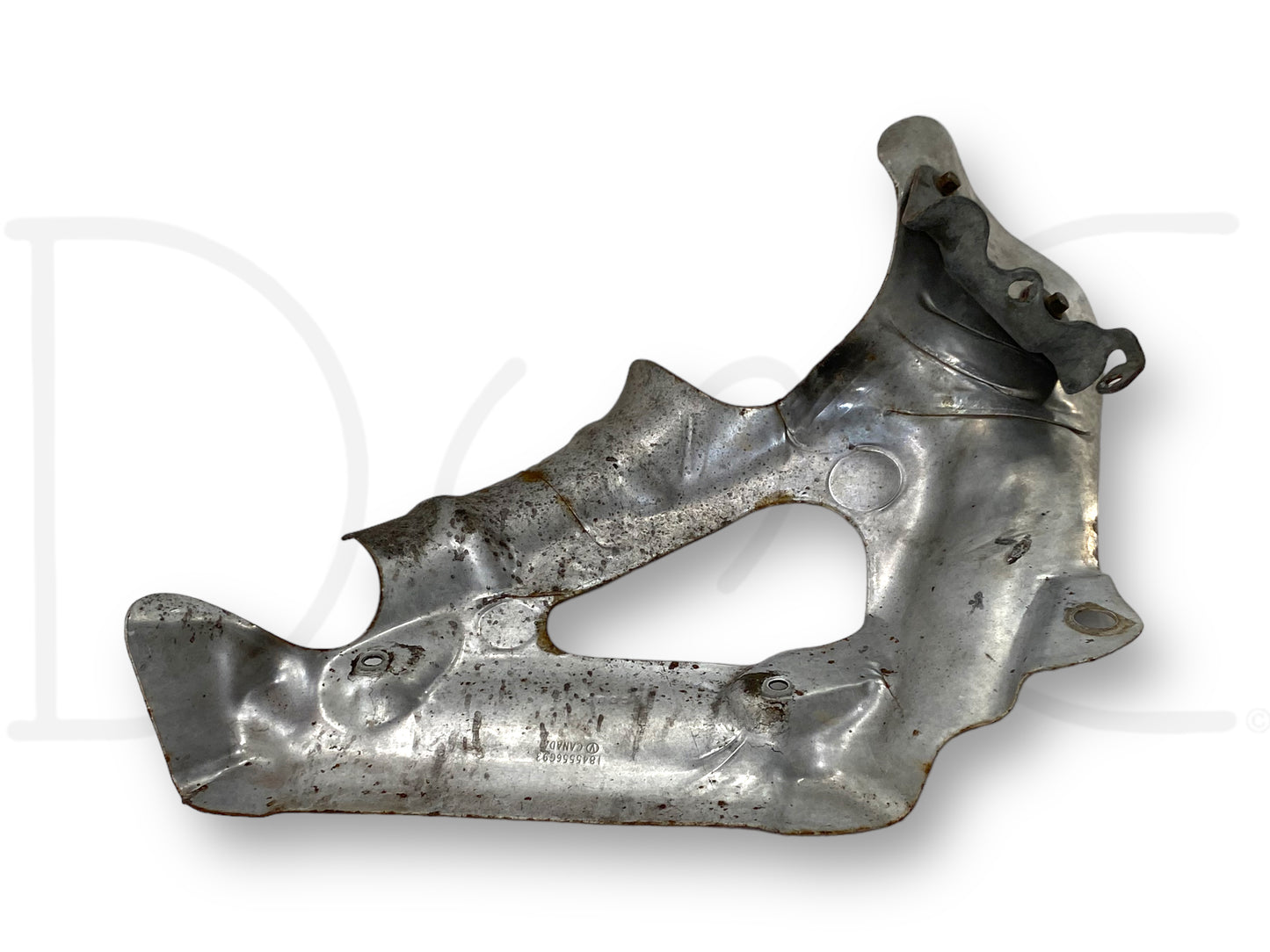 05-07 Ford F250 F350 6.0 6.0L Turbo Exhaust Y Up Pipe Heat Shield 1845556C93