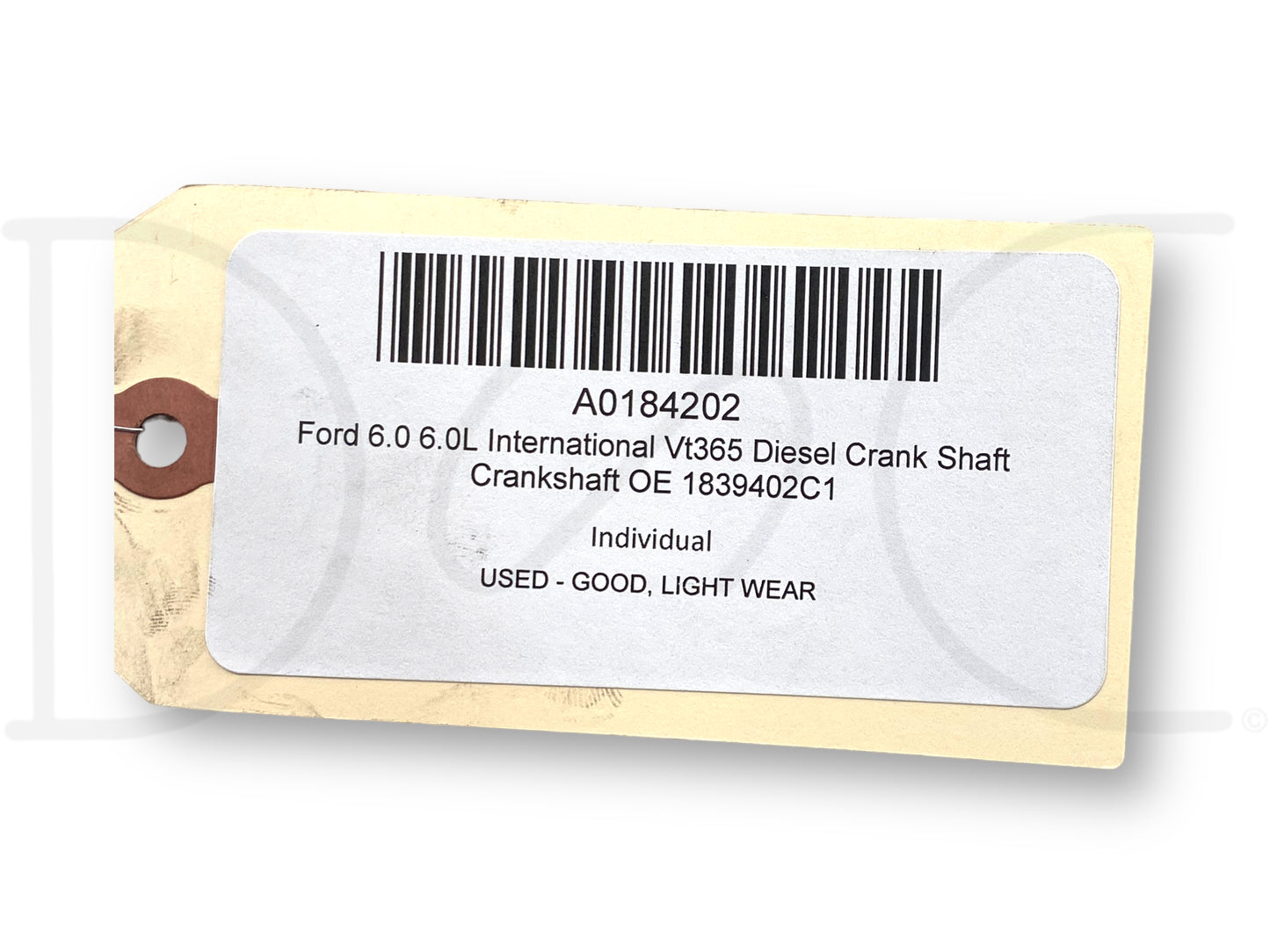 Ford 6.0 6.0L Powerstroke Diesel VT365 Crank Shaft Crankshaft OE 1839402C1