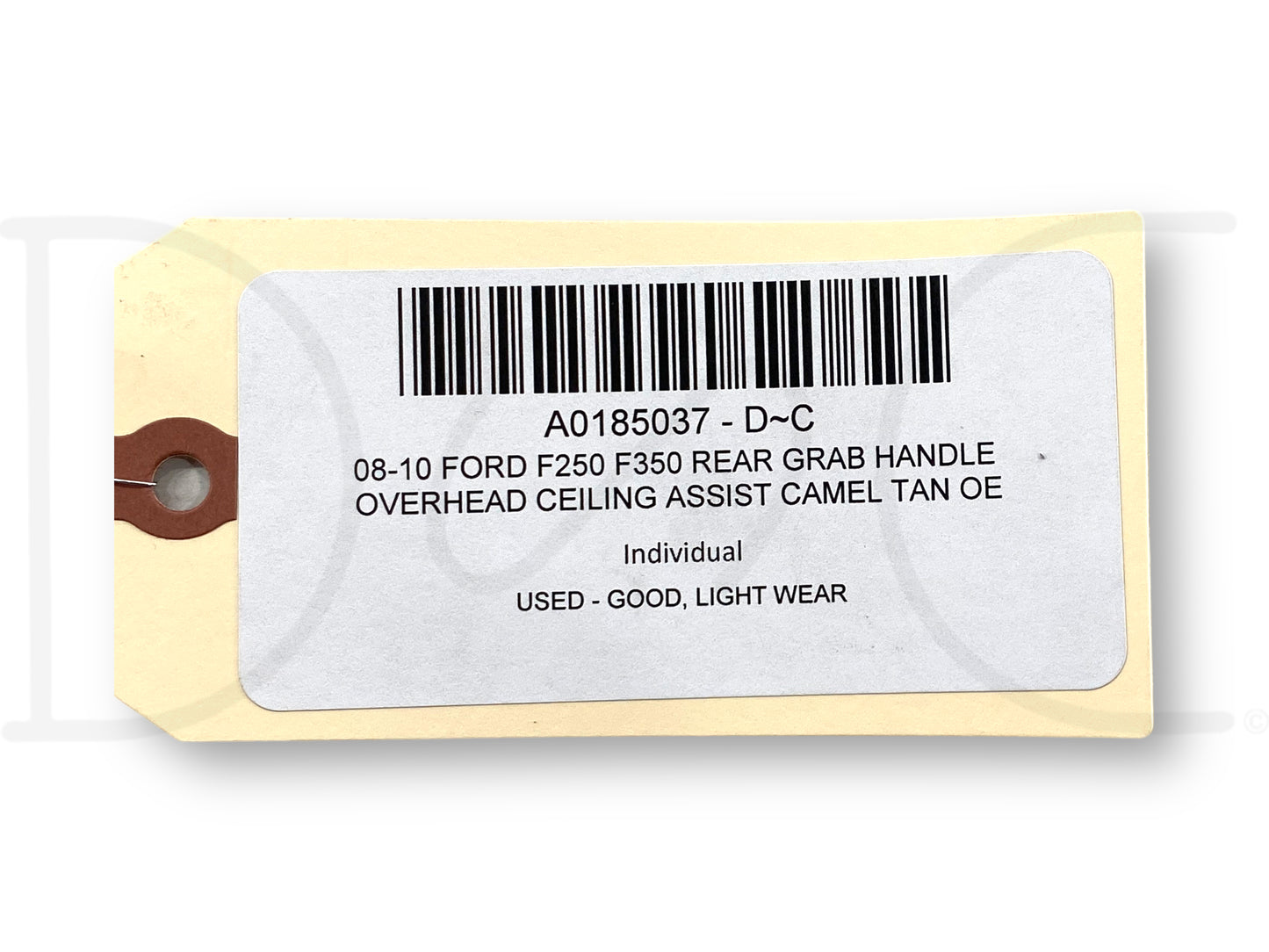 08-10 Ford F250 F350 Rear Grab Handle Overhead Ceiling Assist Camel Tan OE
