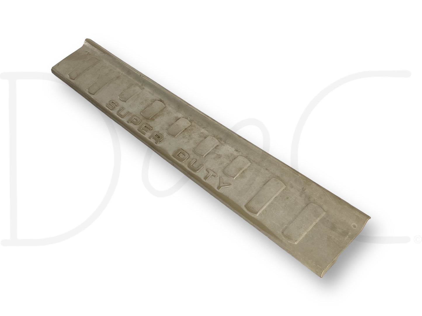 08-10 Ford F250 F350 LH Left Driver Rocker Sill Trim Panel Camel Tan *Blem*