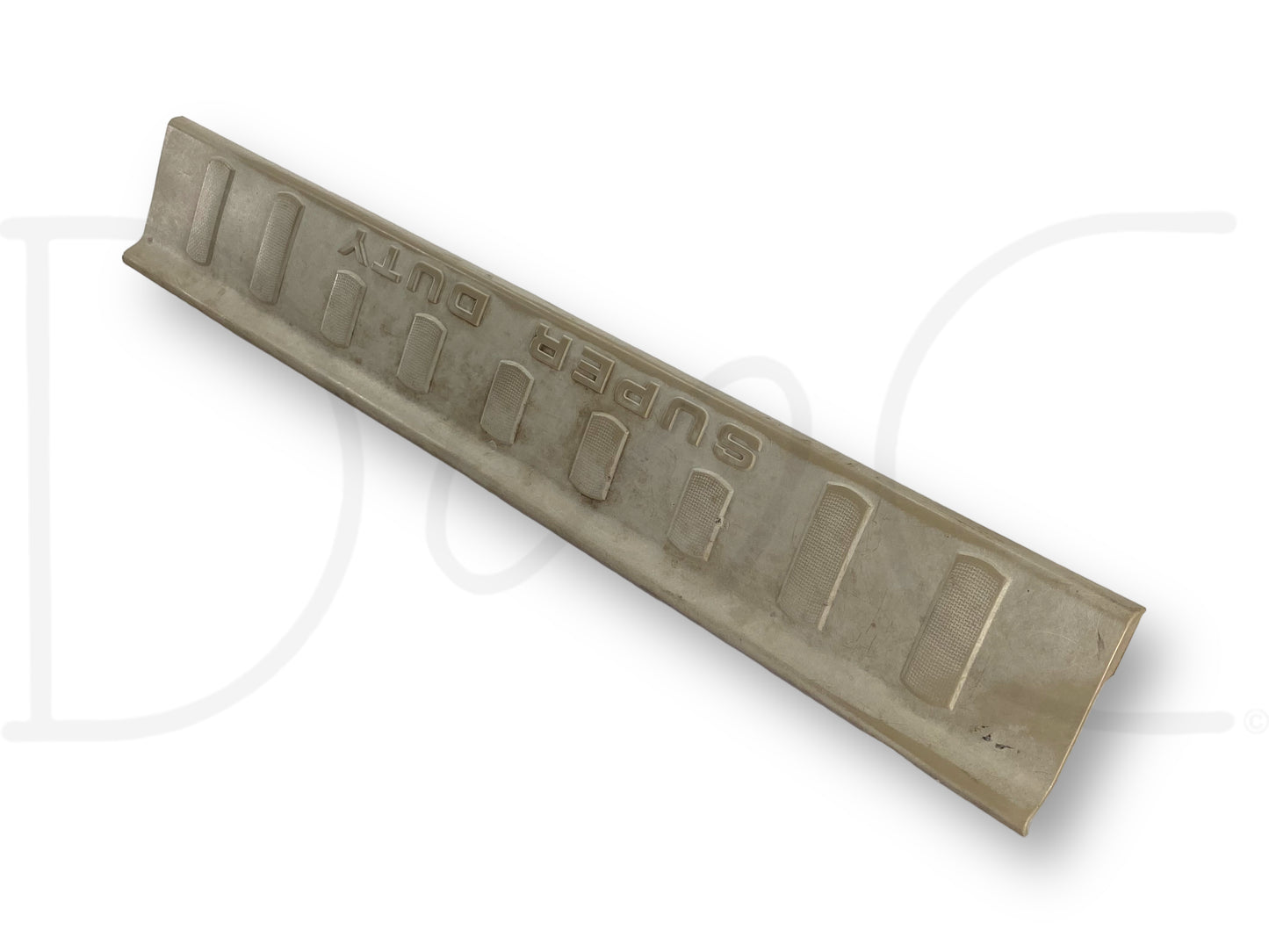 08-10 Ford F250 F350 LH Left Driver Rocker Sill Trim Panel Camel Tan *Blem*