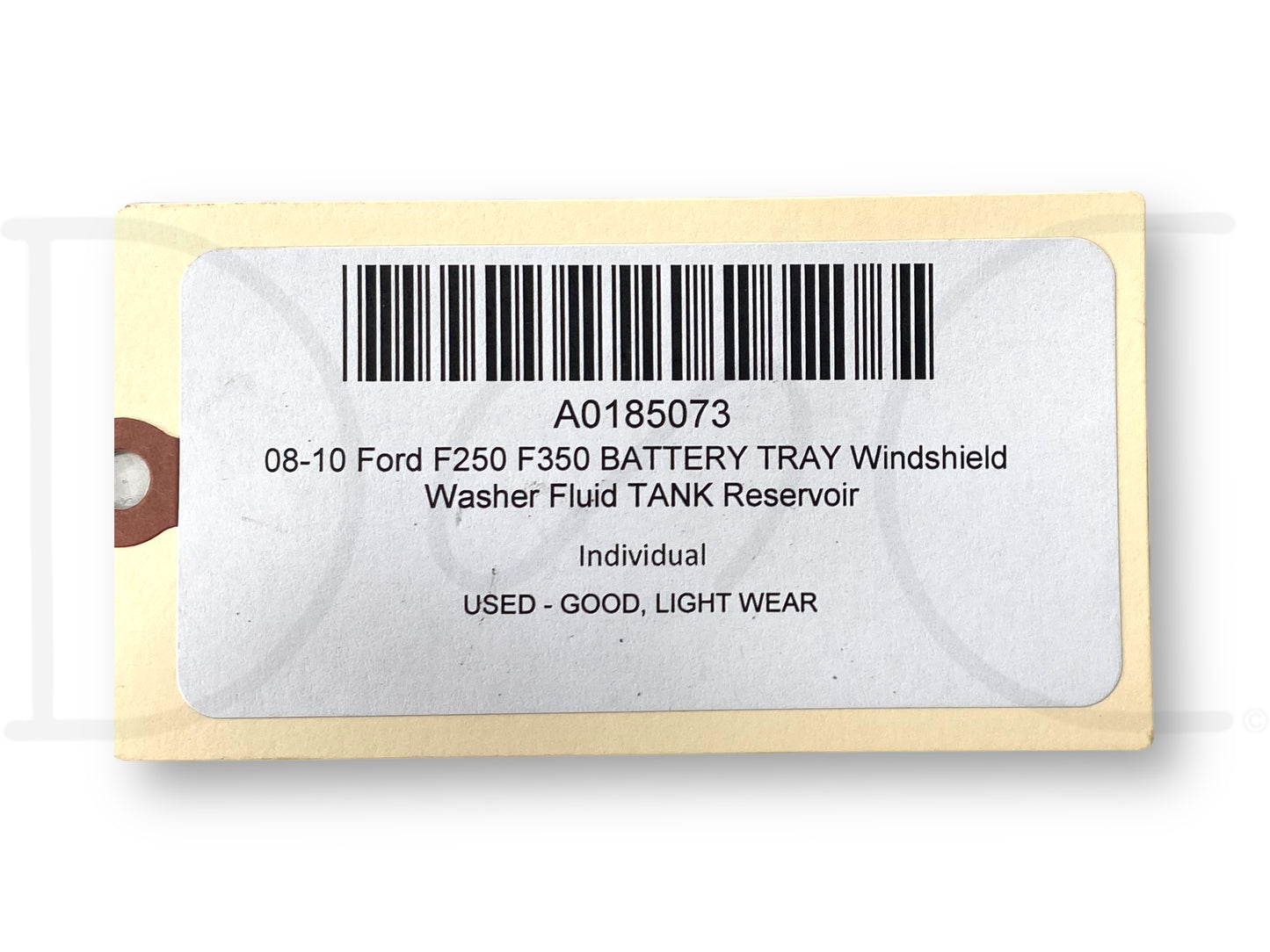 08-10 Ford F250 F350 Battery Tray Windshield Washer Fluid Tank Reservoir