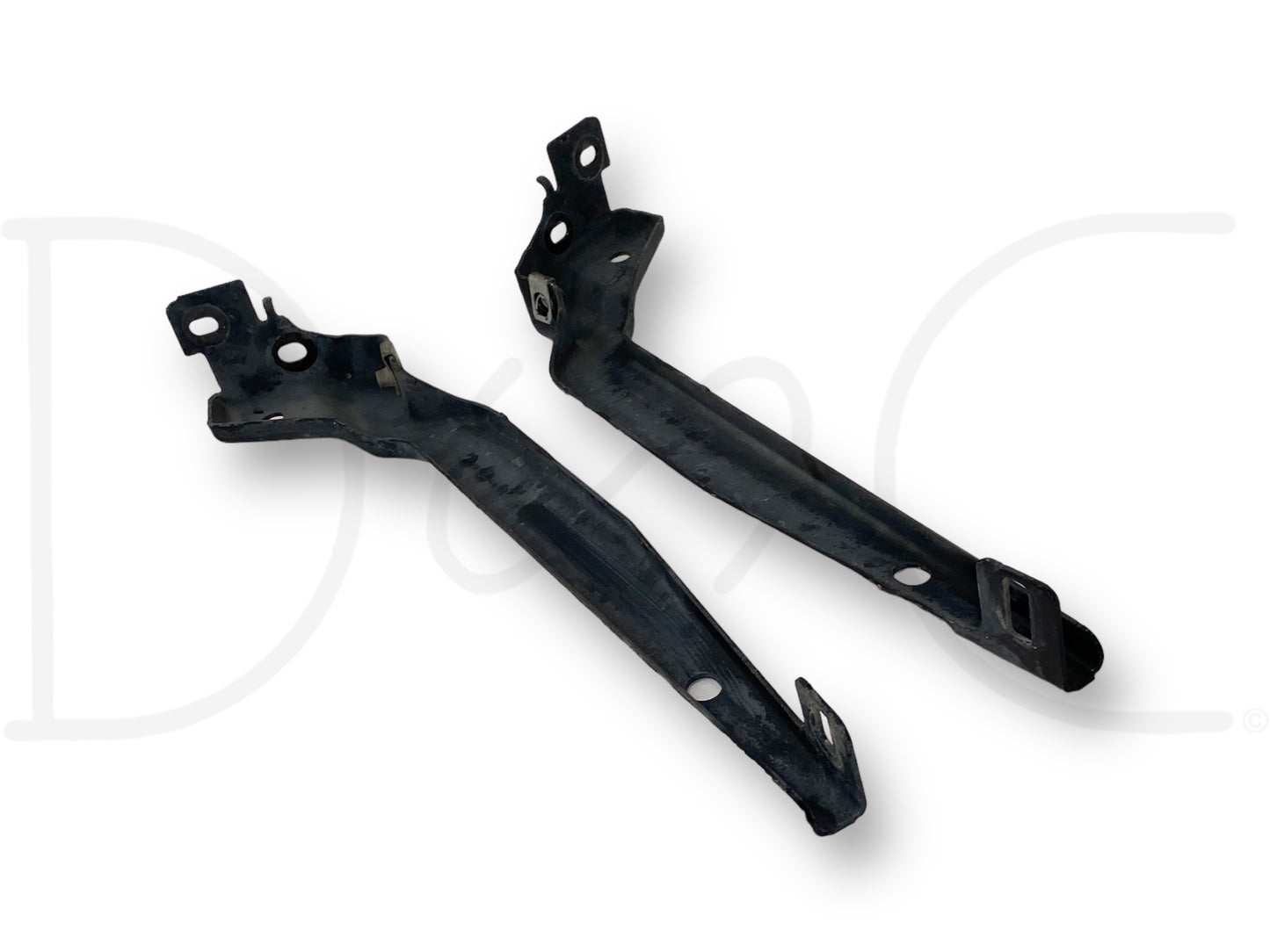 08-10 Ford F250 F350 Front Grill Bracket Set OE Brackets Mounts Pair RH Right LH
