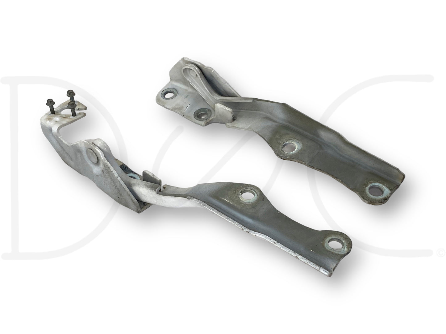 08-10 Ford F250 F350 Super Duty Hood Hinge Set White Hood Hinges OE RH LH Pair