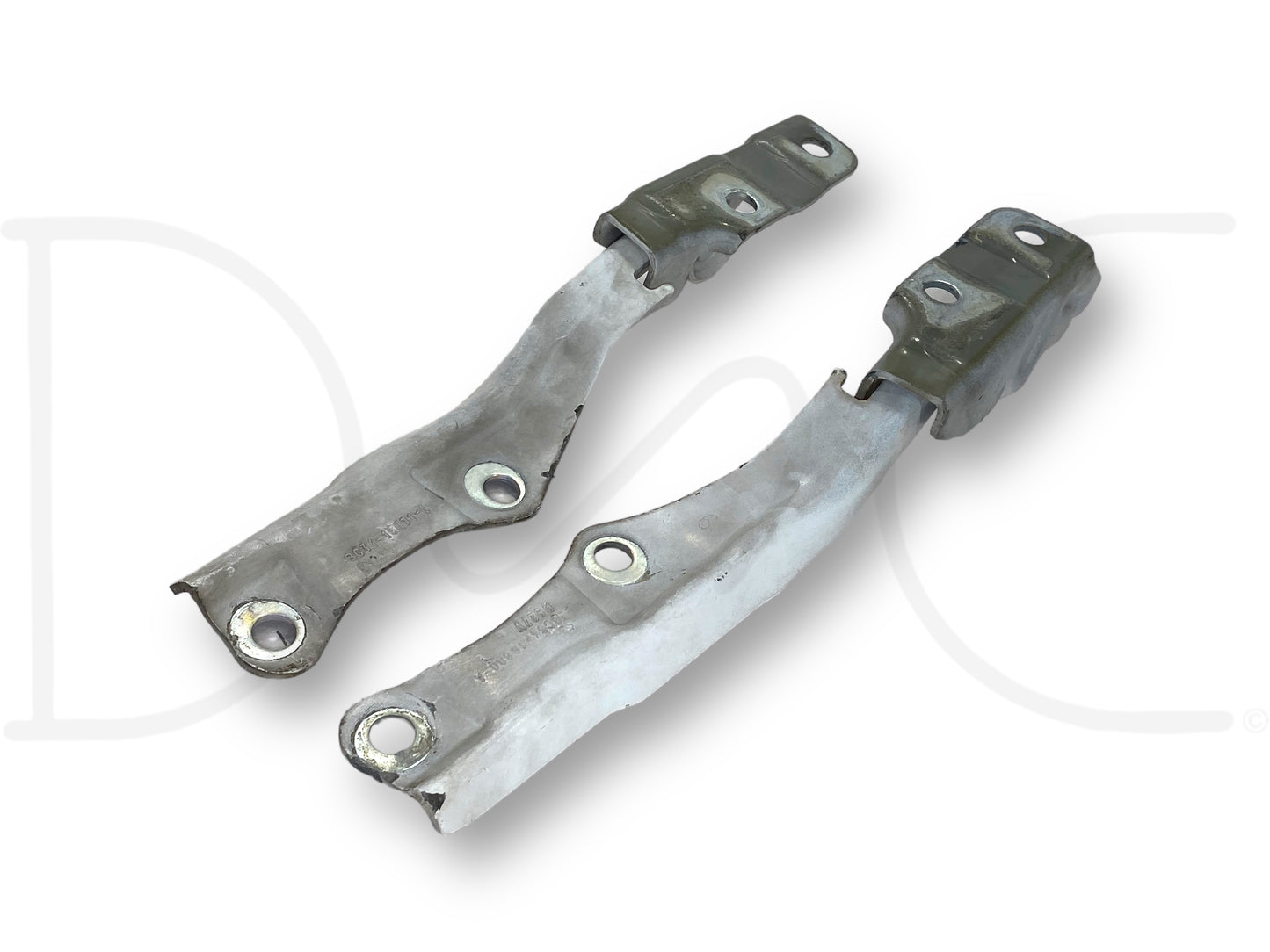08-10 Ford F250 F350 Super Duty Hood Hinge Set White Hood Hinges OE RH LH Pair