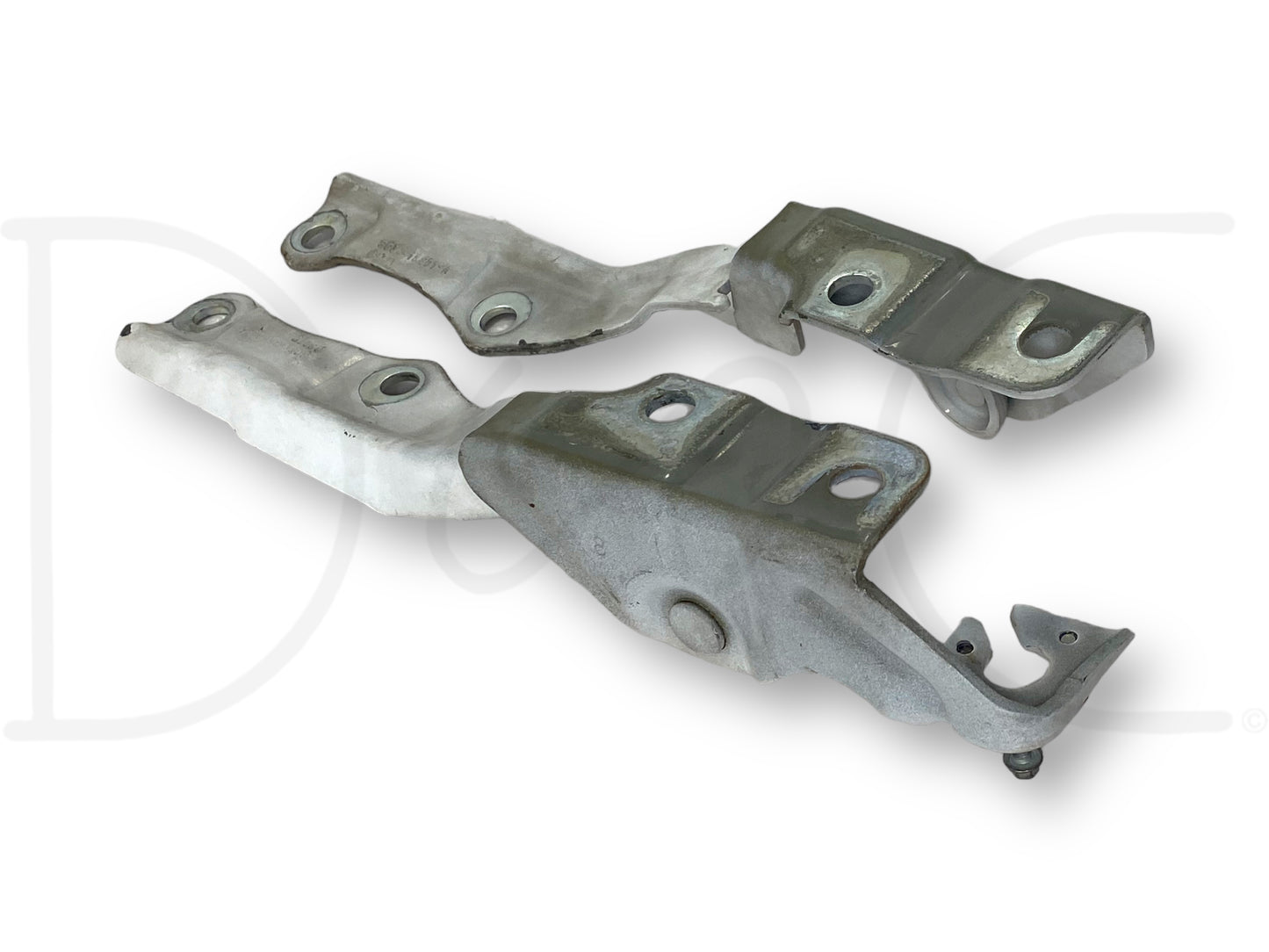 08-10 Ford F250 F350 Super Duty Hood Hinge Set White Hood Hinges OE RH LH Pair