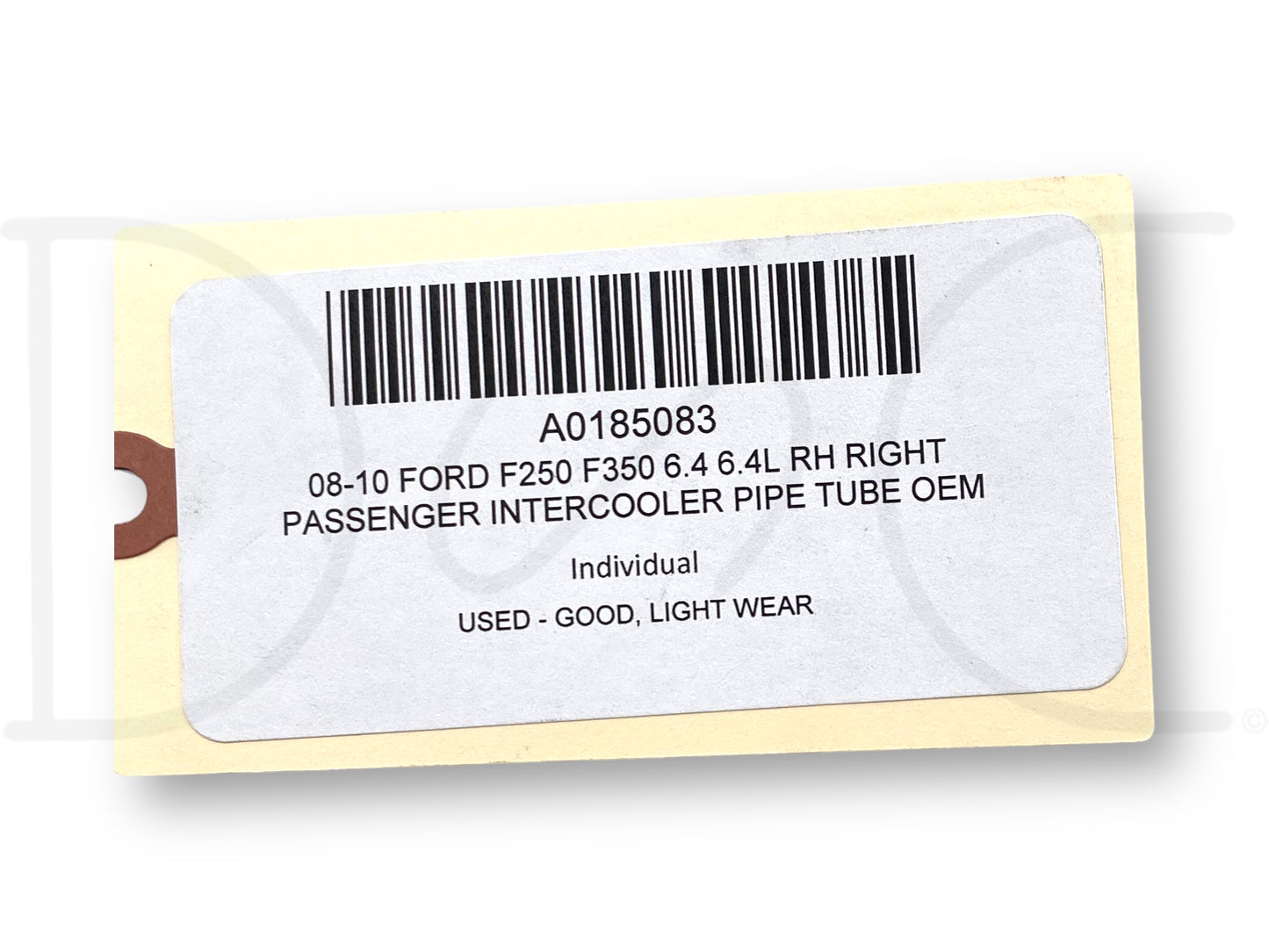 08-10 Ford F250 F350 6.4 6.4L RH Right Passenger Intercooler Pipe Tube OEM