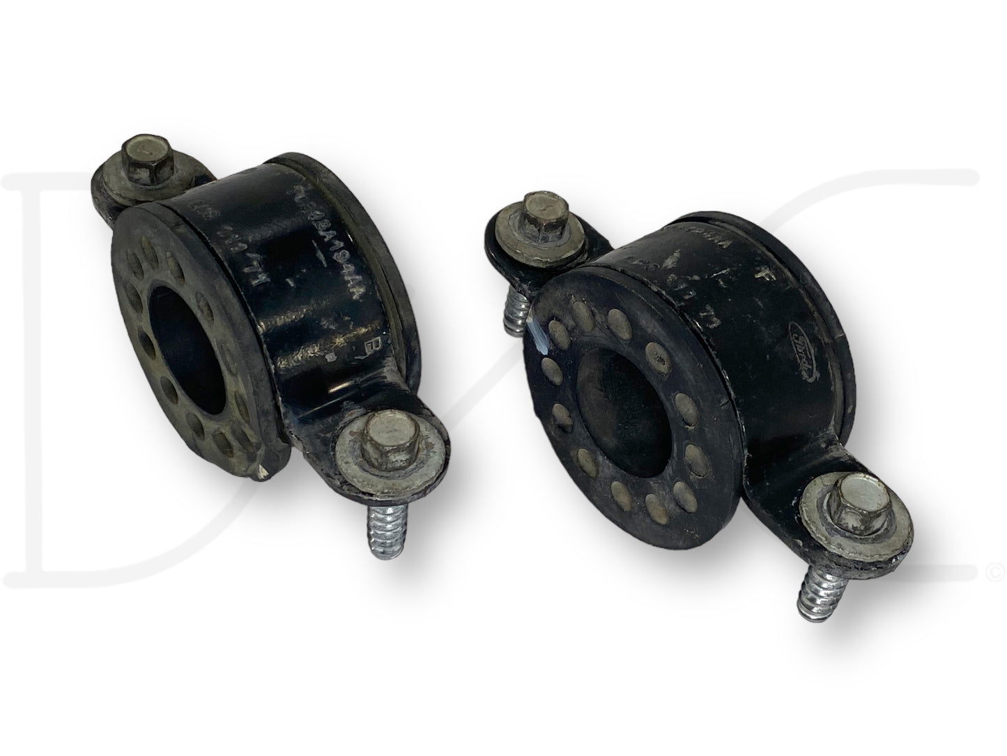 08-16 Ford F250 F350 Upper Radiator Mount Bracket Pair OE Brackets Bushings