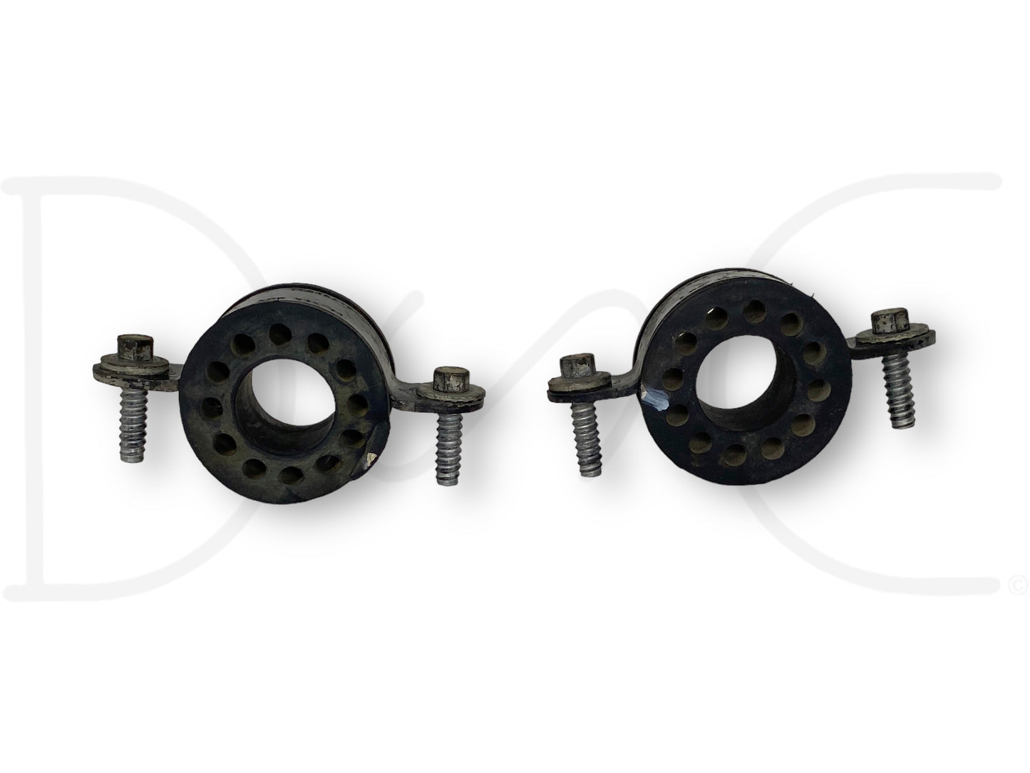 08-16 Ford F250 F350 Upper Radiator Mount Bracket Pair OE Brackets Bushings