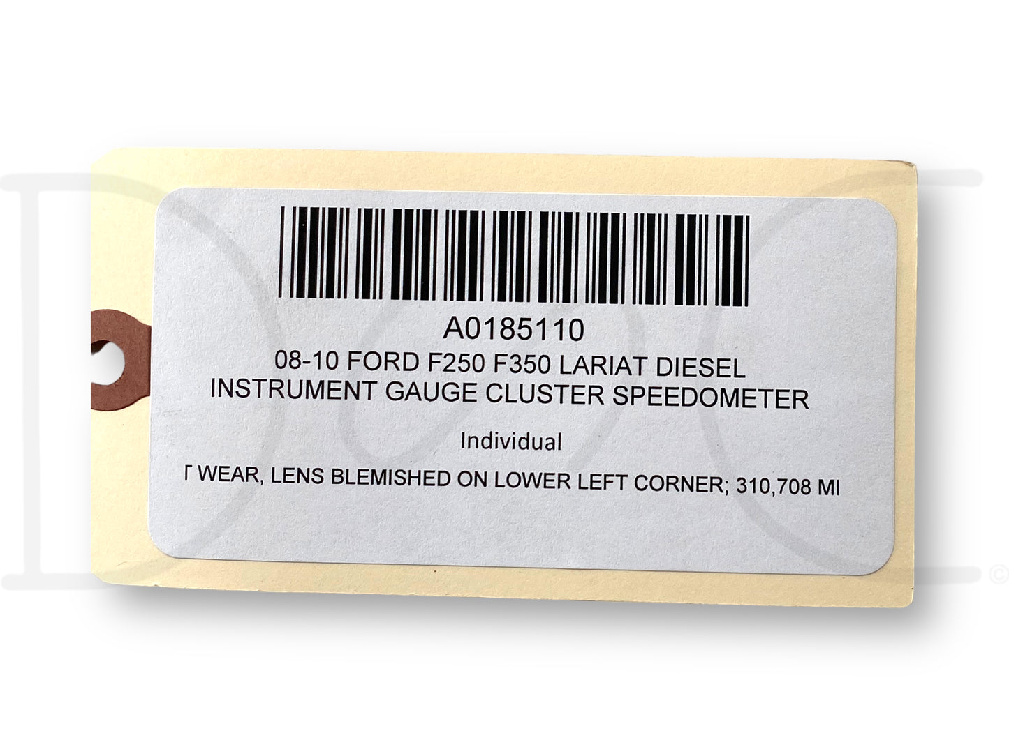 08-10 Ford F250 F350 Lariat Diesel Instrument Gauge Cluster Speedometer OEM