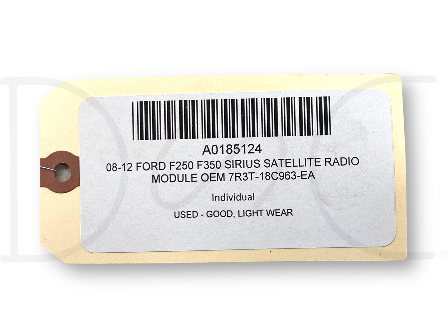 08-12 Ford F250 F350 Sirius Satellite Radio Module OEM 7R3T-18C963-Ea