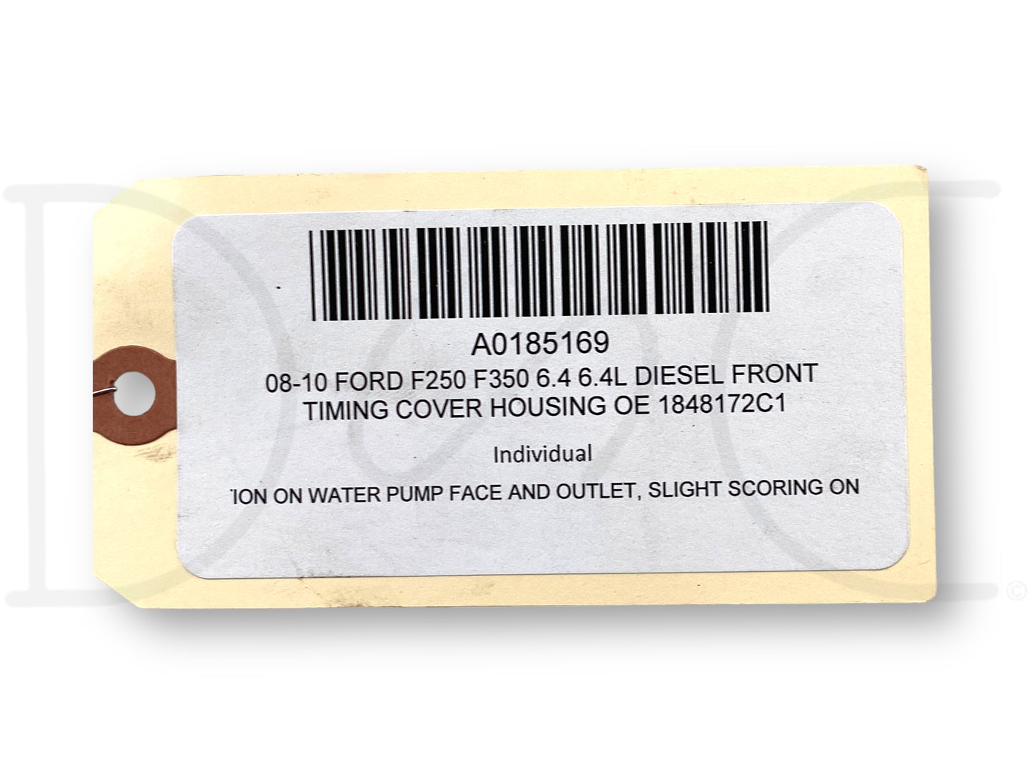 08-10 Ford F250 F350 6.4 6.4L Diesel Front Timing Cover Housing OE *Blem*