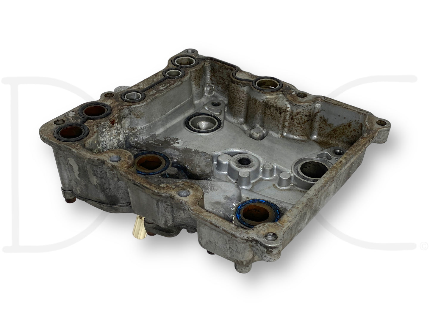 08-10 Ford F250 F350 6.4 6.4L Oil Cooler Housing Cover Assembly 1855840C96