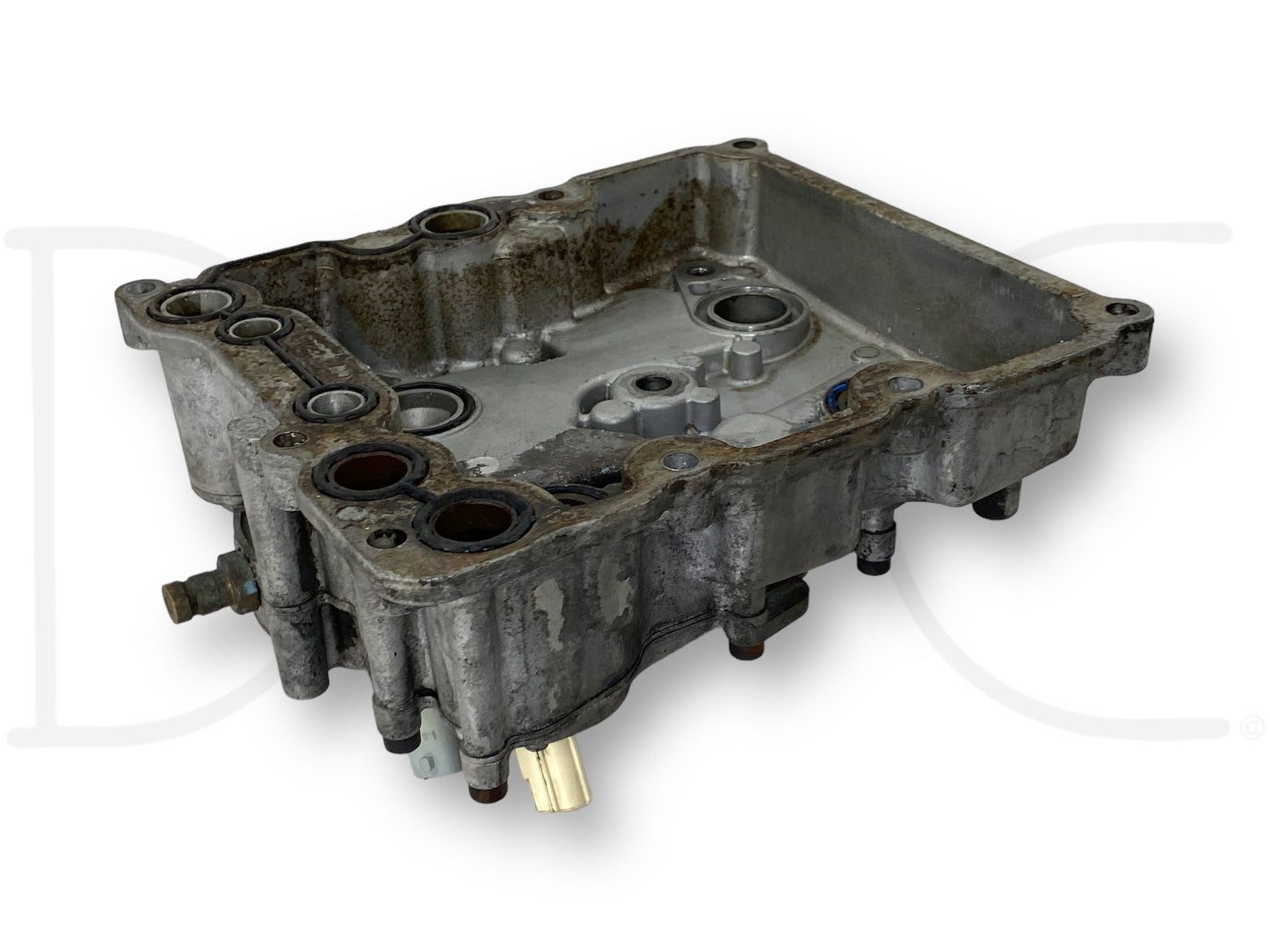 08-10 Ford F250 F350 6.4 6.4L Oil Cooler Housing Cover Assembly 1855840C96