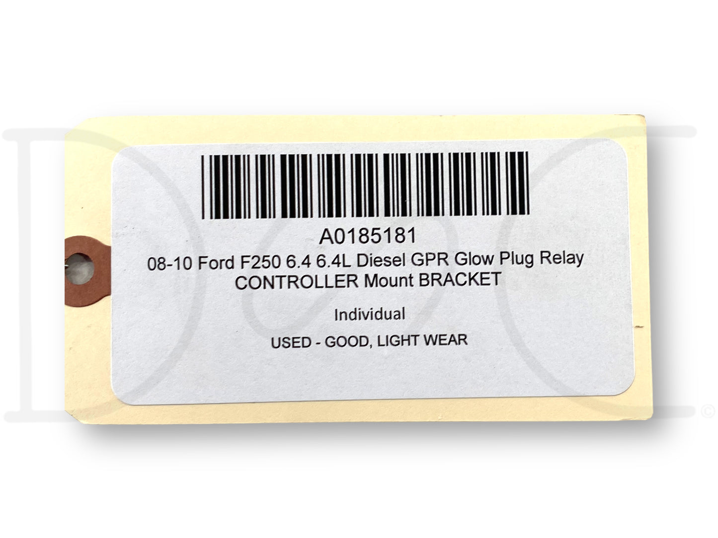 08-10 Ford F250 6.4 6.4L Diesel Gpr Glow Plug Relay Controller Mount Bracket