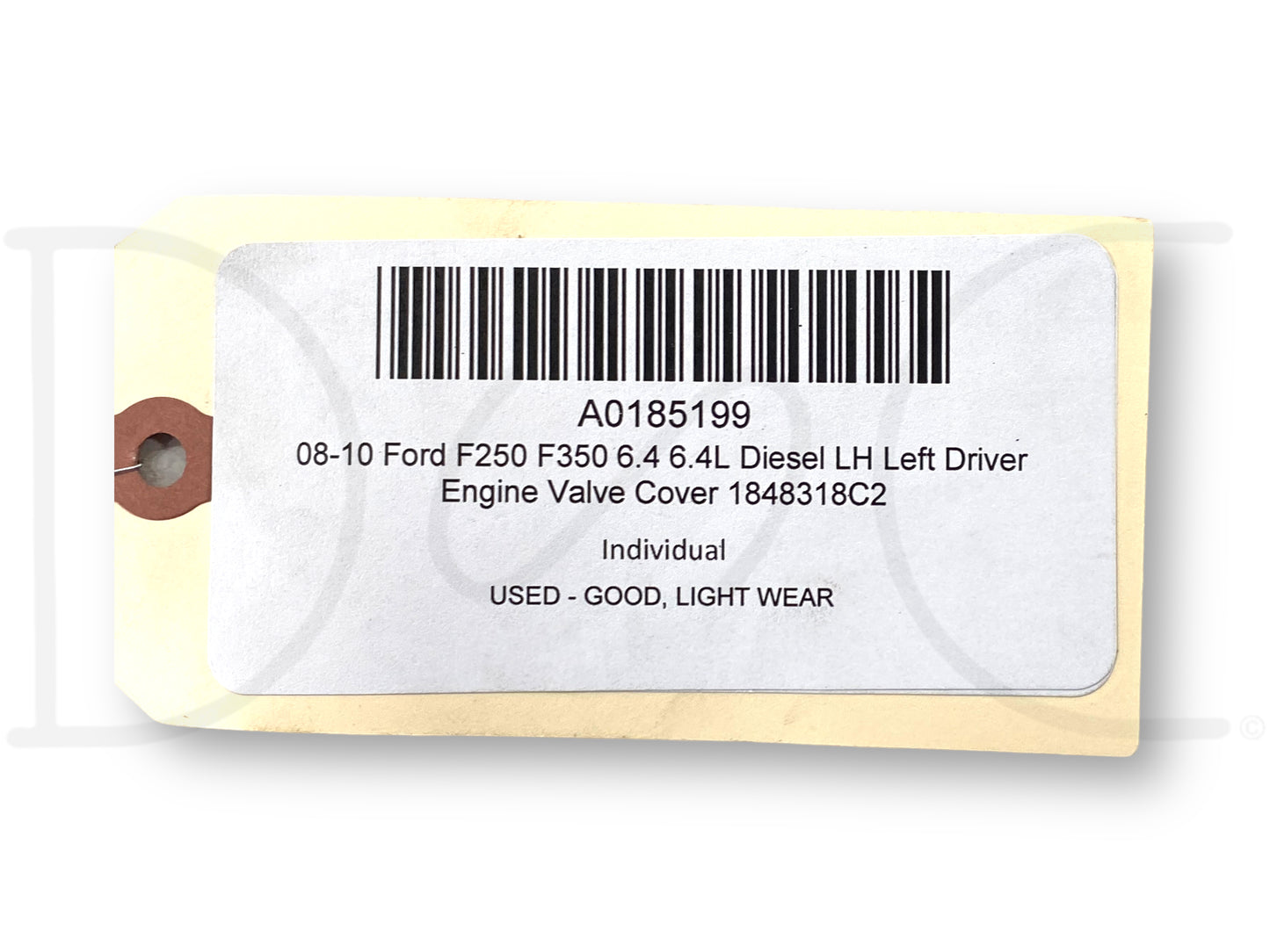 08-10 Ford F250 F350 6.4 6.4L Diesel LH Left Driver Engine Valve Cover 1848318C2