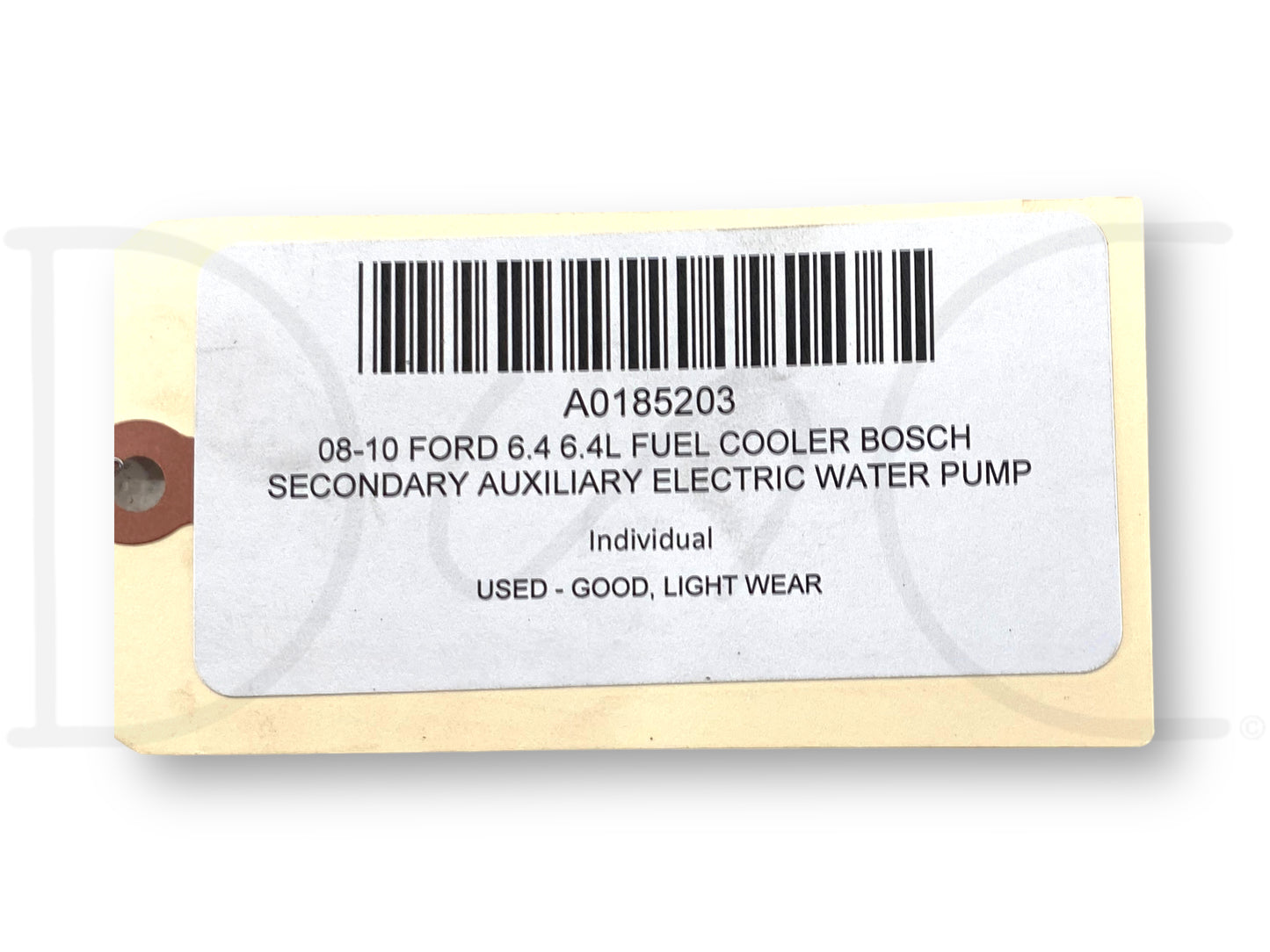 08-10 Ford 6.4 6.4L Fuel Cooler Bosch Secondary Auxiliary Electric Water Pump