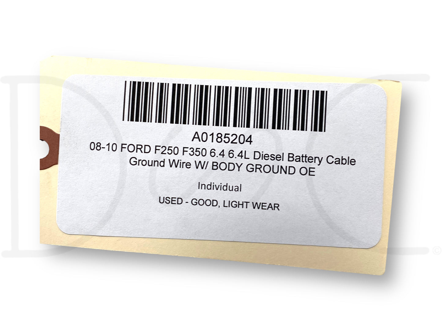 08-10 Ford F250 F350 6.4 6.4L Diesel Battery Cable Ground Wire W/ Body Ground OE