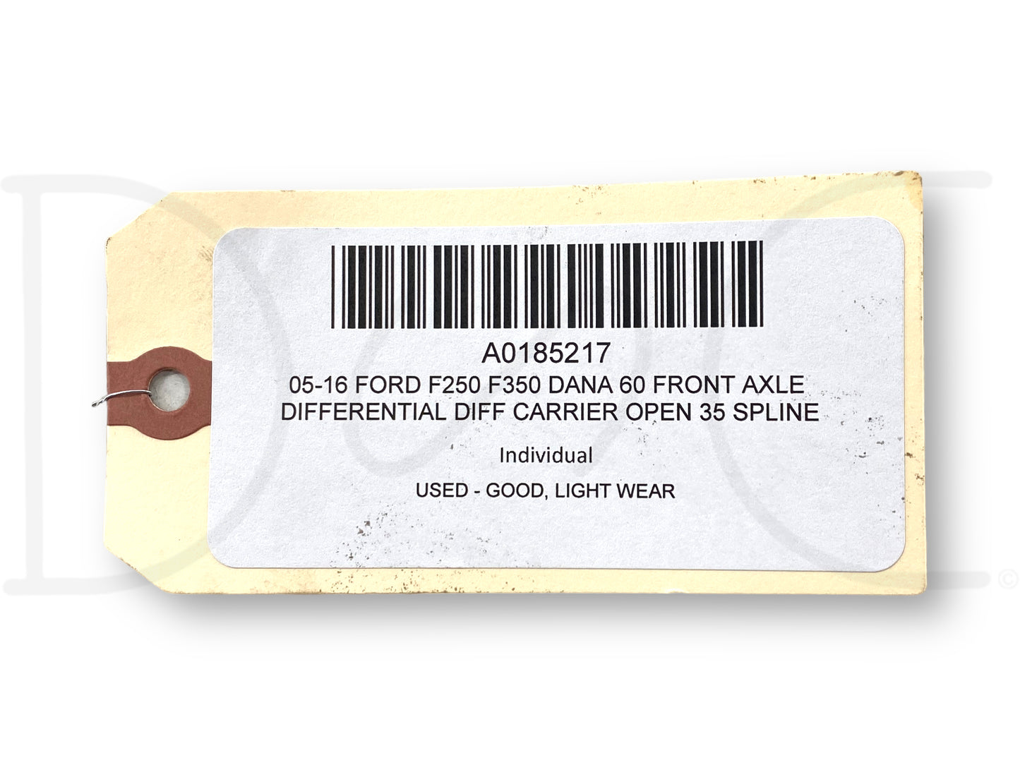 05-16 Ford F250 F350 DANA 60 Front Axle Differential Diff Carrier Open 35 Spline