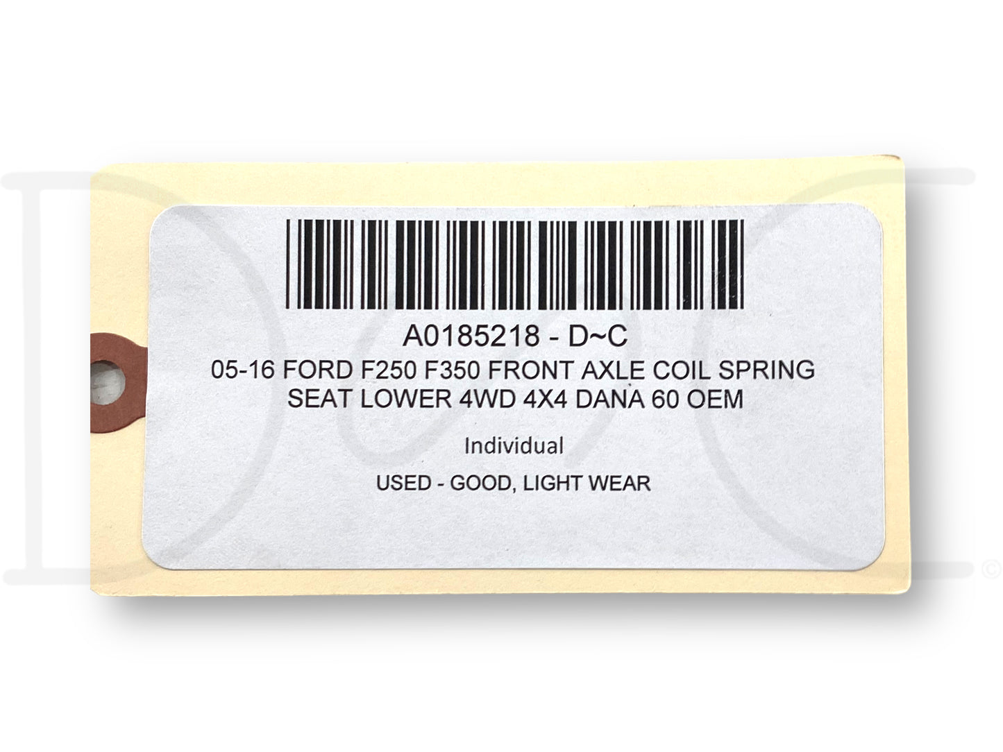 05-16 Ford F250 F350 Front Axle Coil Spring Seat Lower 4WD 4X4 DANA 60 OEM