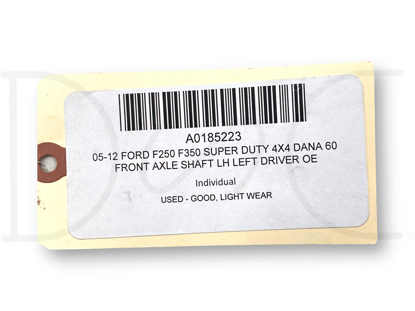 05-12 Ford F250 F350 Super Duty 4X4 DANA 60 Front Axle Shaft LH Left Driver OE