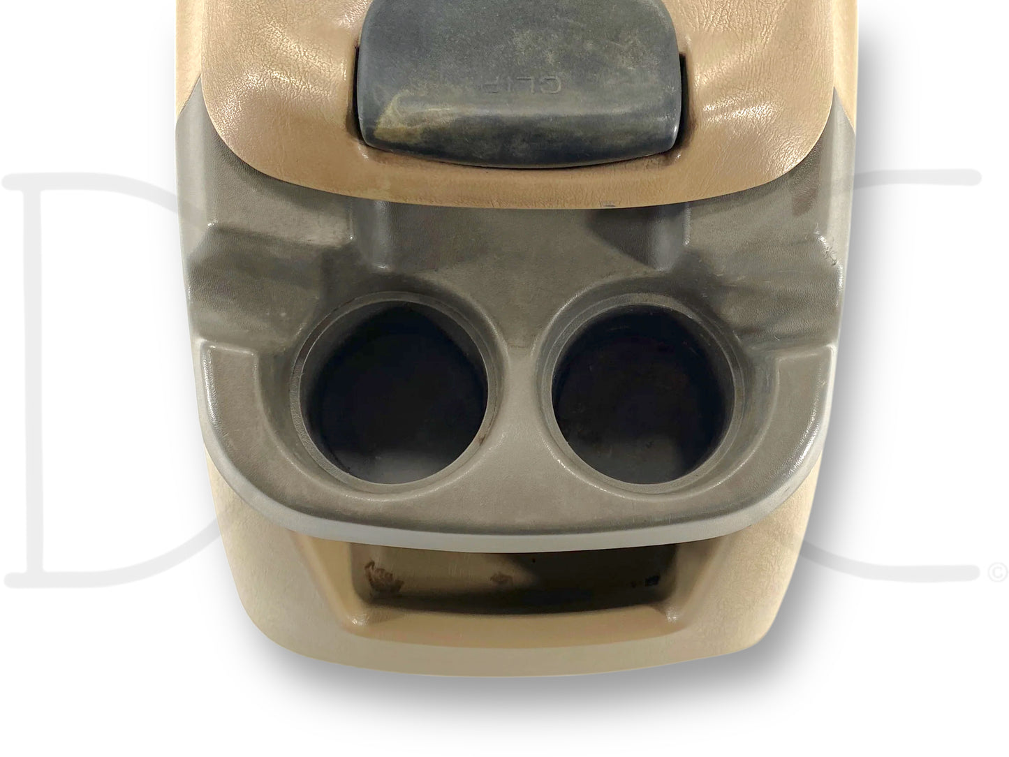 99-07 Ford F250 F350 Super Duty Center Console Floor Storage Tan OE