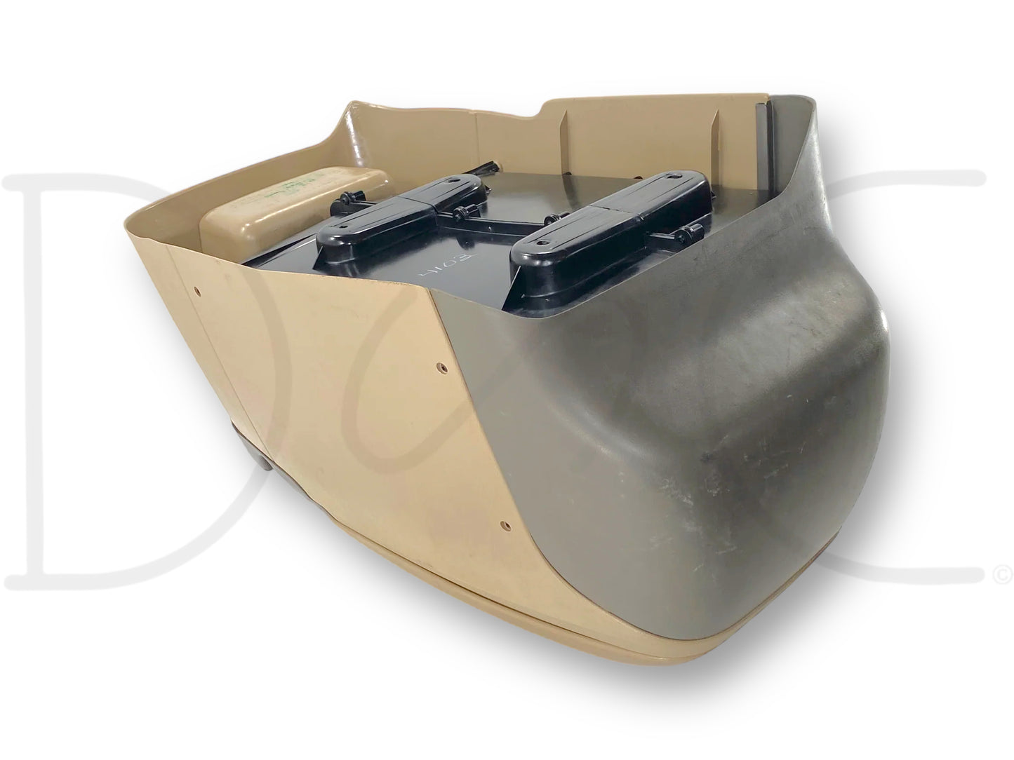 99-07 Ford F250 F350 Super Duty Center Console Floor Storage Tan OE