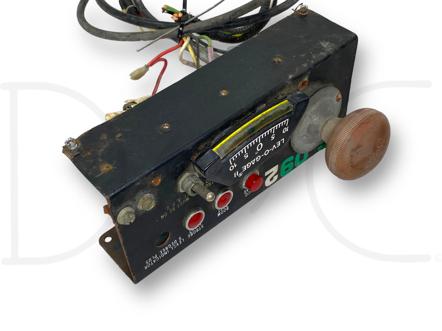 Truck Mico Brake Control Knob Lev-O-Gage Level Indicator Light Switch Panel