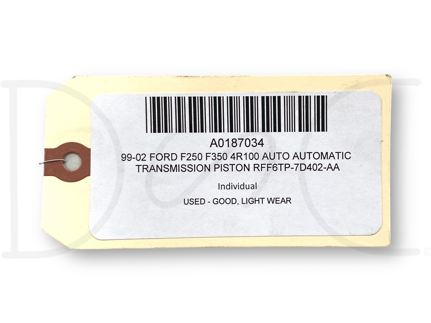 99-02 Ford F250 F350 4R100 Auto Automatic Transmission Piston Rff6Tp-7D402-Aa