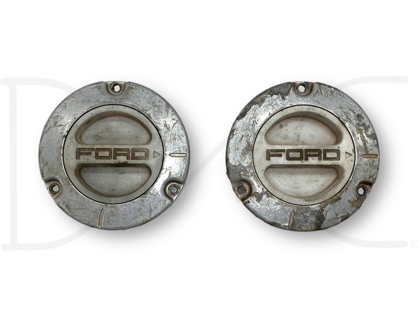 05-10 Ford F250 F350 4WD 4X4 Front Axle Auto Locking Hub Set Pair OEM Hubs
