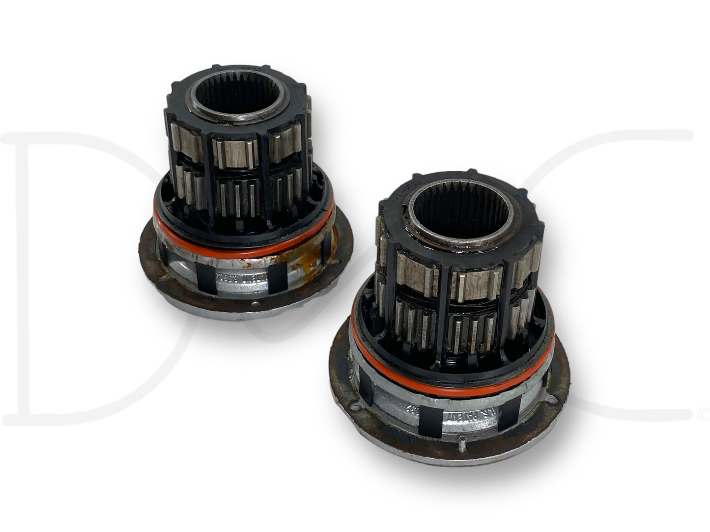05-10 Ford F250 F350 4WD 4X4 Front Axle Auto Locking Hub Set Pair OEM Hubs