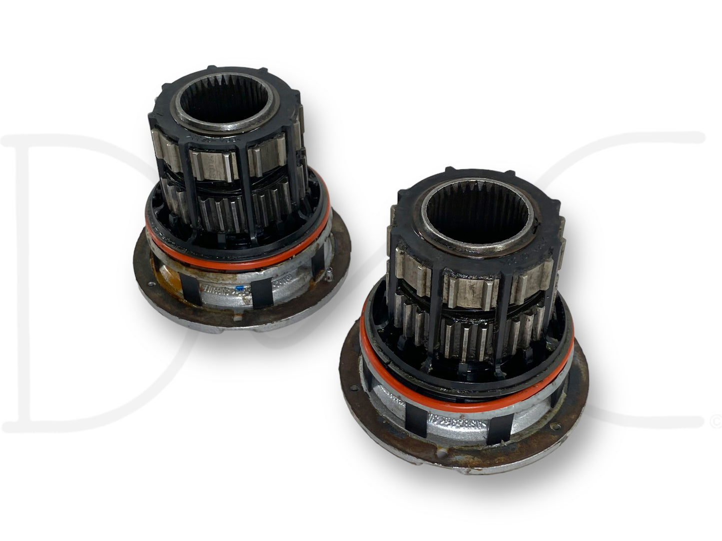05-10 Ford F250 F350 4WD 4X4 Front Axle Auto Locking Hub Set Pair OEM Hubs