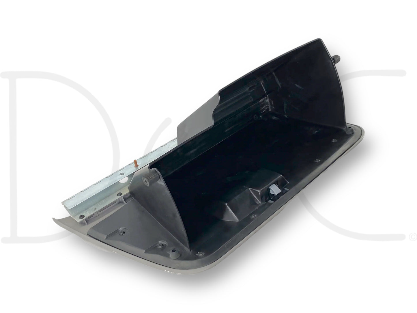 99-02 Ford F250 F350 Dash Glove Box Storage Bin Compartment Gray OE