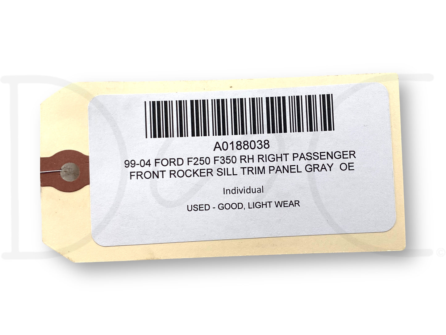 99-04 Ford F250 F350 RH Right Passenger Front Rocker Sill Trim Panel Gray OE