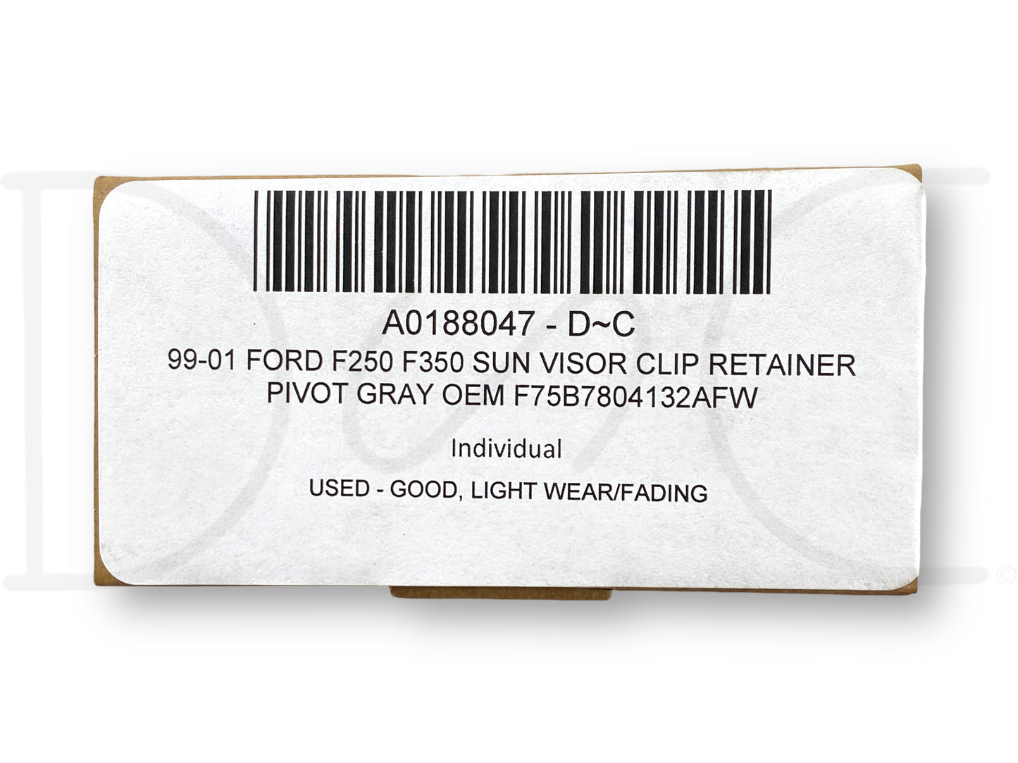 99-01 Ford F250 F350 Sun Visor Clip Retainer Pivot Gray OEM F75B7804132Afw