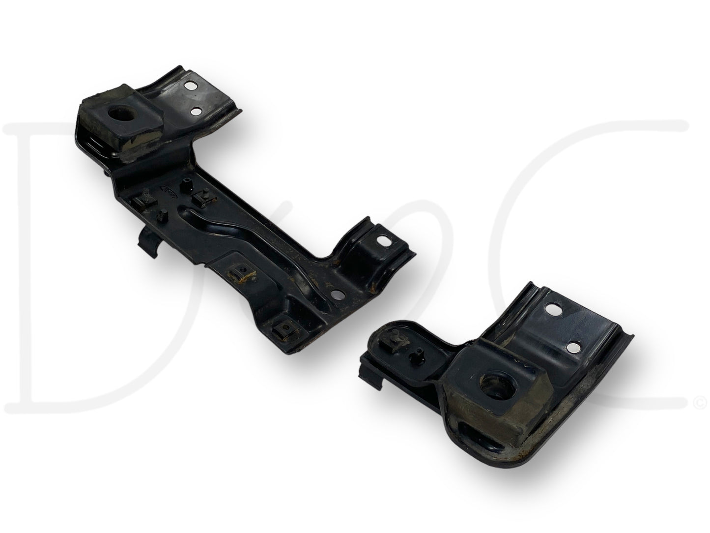 99-03 Ford F250 F350 Upper Radiator Mount Bracket Pair OE Brackets F81B8K007-AB