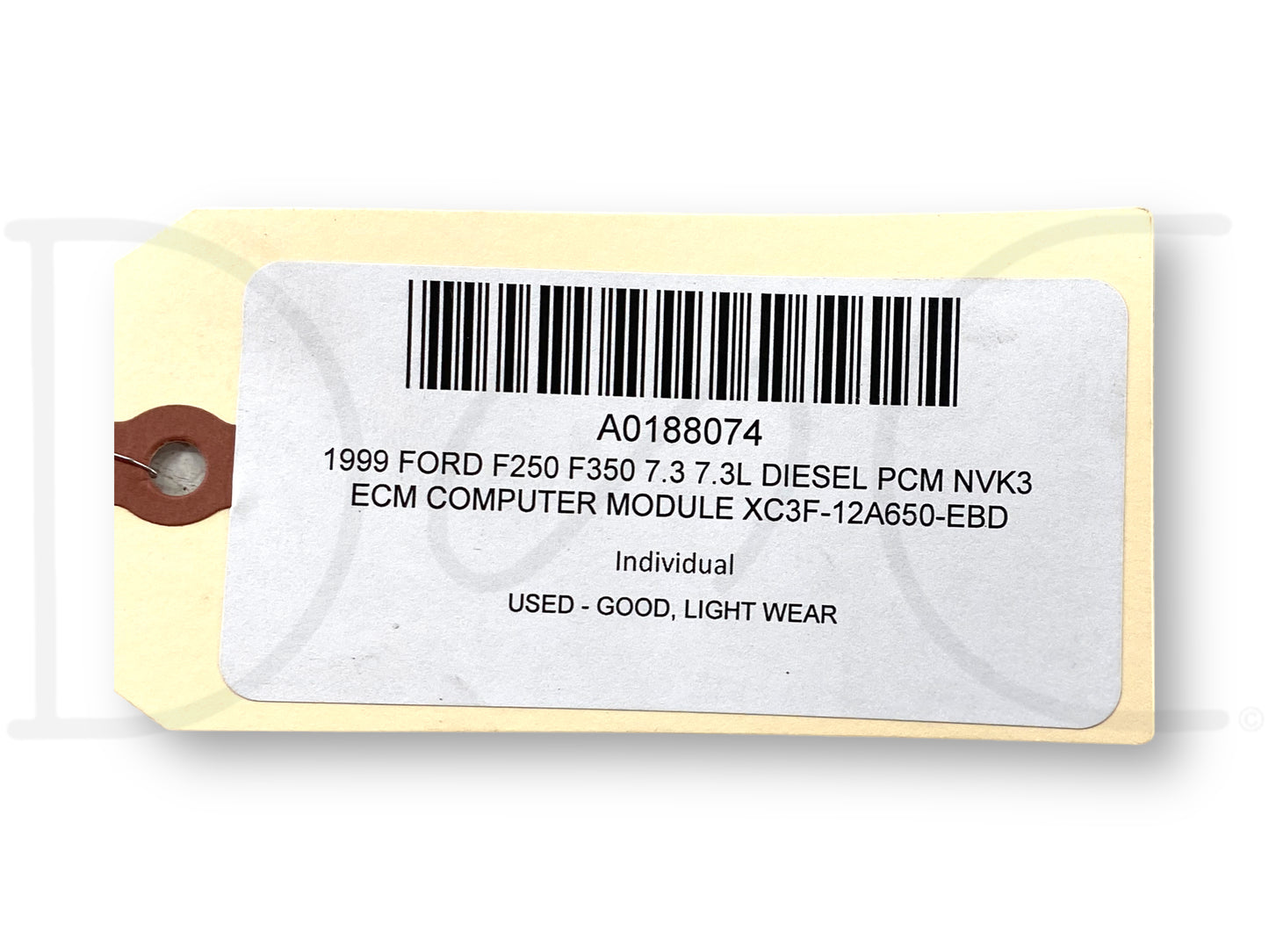 1999 Ford F250 F350 7.3 7.3L Diesel PCM Nvk3 ECM Computer Module Xc3F-12A650-EBd