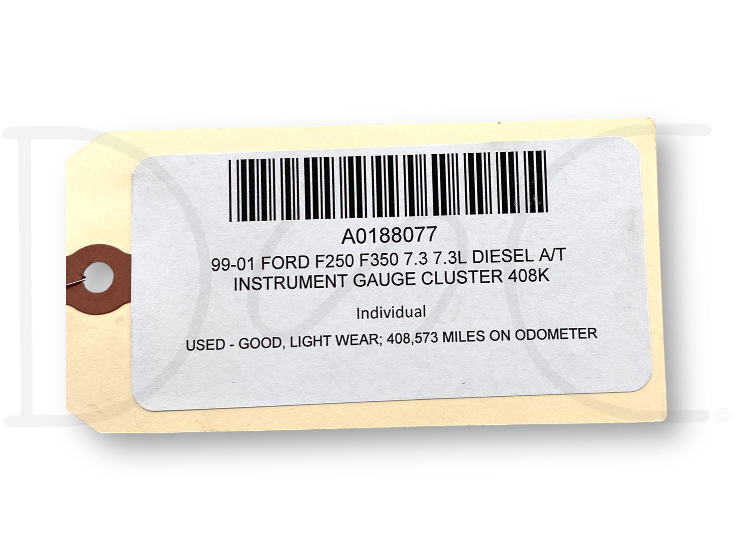 99-01 Ford F250 F350 7.3 7.3L Diesel A/T Speedometer Instrument Gauge Cluster