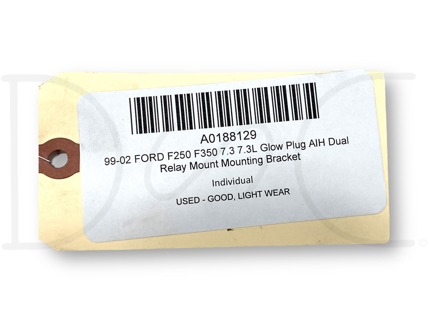 99-02 Ford F250 F350 7.3 7.3L Glow Plug AIH Dual Relay Mount Mounting Bracket