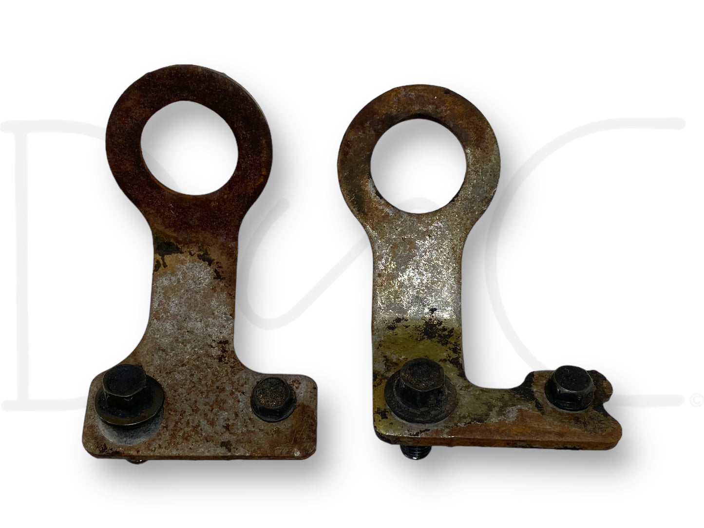99-02 Ford F250 F350 7.3 7.3L Engine Lifting Eye Bracket Set OEM Brackets Eyes